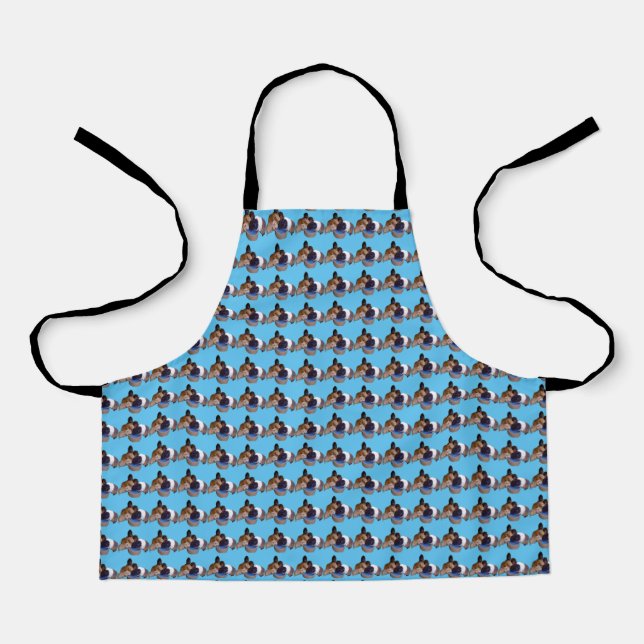 Adorable Guinea Pigs, Kids Full Print Apron (Front)