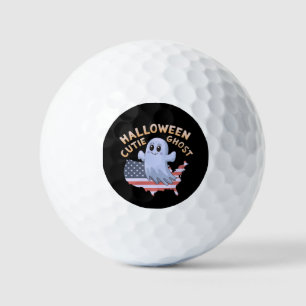 Adorable Halloween Cute Ghost Spooky, Funny Golf Balls