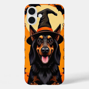 Adorable Halloween Dog Spooky Puppy Design iPhone 16 Plus Case