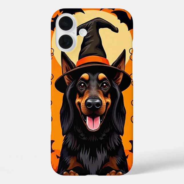 Adorable Halloween Dog Spooky Puppy Design Case-Mate iPhone Case (Back)