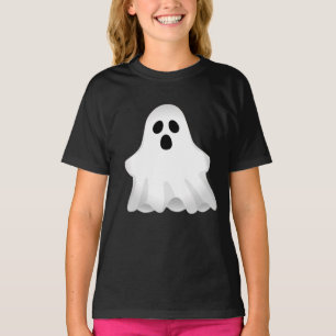 Adorable Halloween Ghost Girl's T-Shirt