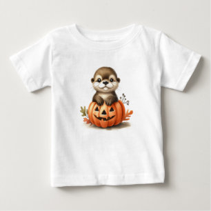 Adorable Halloween Otter Baby T-Shirt