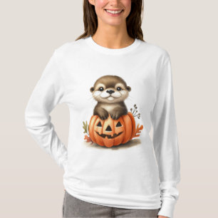 Adorable Halloween Otter T-Shirt