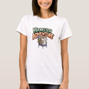 Adorable Hamster Graphics for Pet Fans T-Shirt