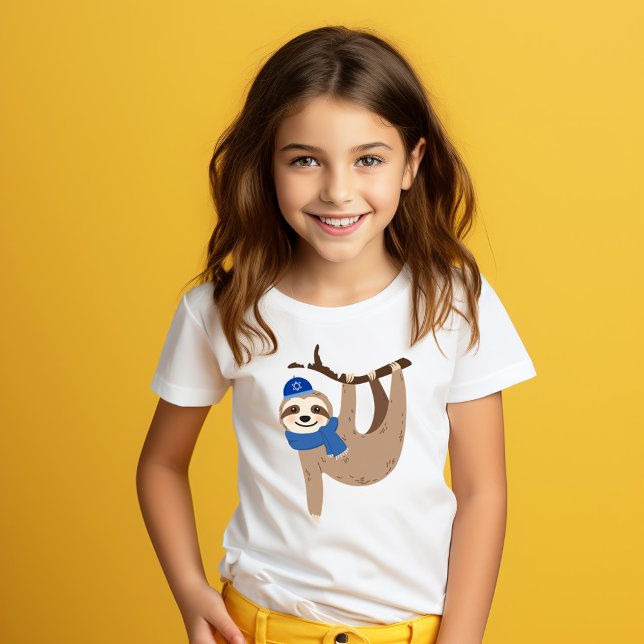 Adorable Hanukkah Sloth T-Shirt (Creator Uploaded)