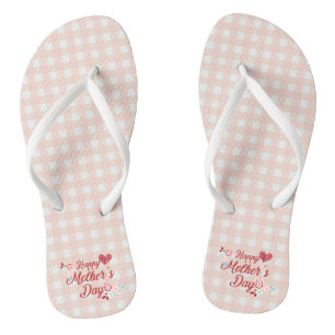 Adorable Happy Mother's Day Flip Flops