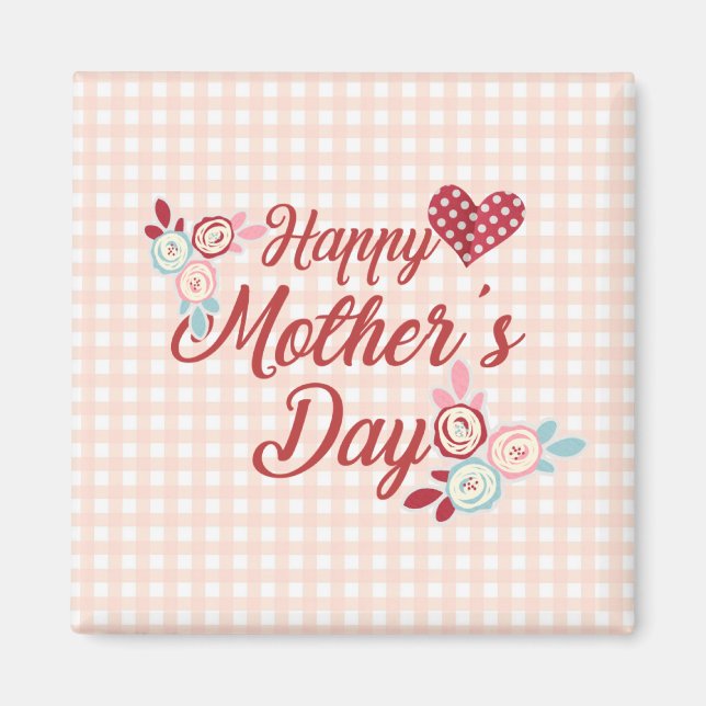 Adorable Happy Mother's Day | Magnet (Front)