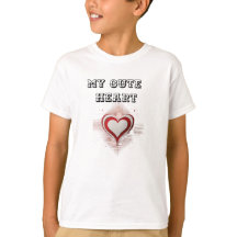 Adorable Heart Kids T-Shirt:Spread Love Everywhere
