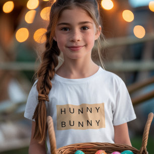 Adorable Hunny Bunny Kids Easter T-Shirt