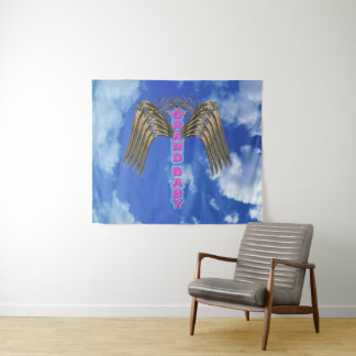 Adorable “I Love My Grand Baby” Tapestry