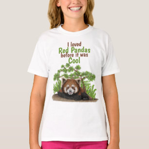 Adorable I Loved Red Panda Kids T-Shirt