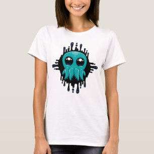 Adorable Inky Baby Octopus Friend T-Shirt
