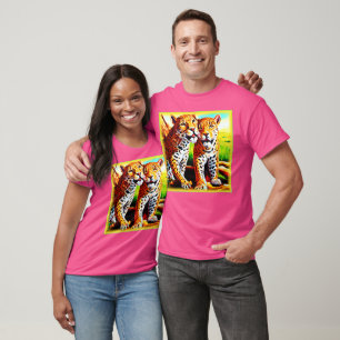 Adorable Jaguar Cubs in the Jungle. Buy Now T-Shirt