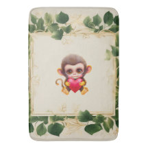Adorable Jungle Valentine Monkey