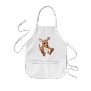 Adorable Kangaroo Kids Apron