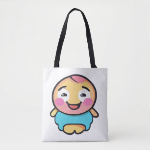 Adorable Kawaii Character - Cute Cartoon Tote Bag