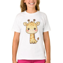 Adorable Kawaii Chibi Giraffe
