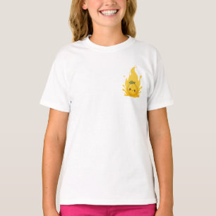Adorable Kawaii Lemon Character T-Shirt
