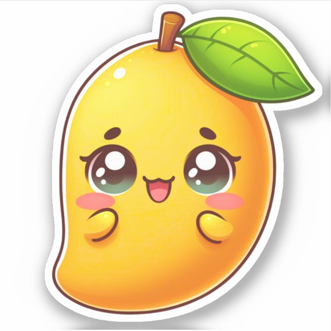 Adorable Kawaii Mango  (Front)