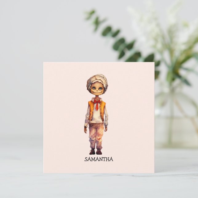 Adorable Kid Zombie - Cute Halloween (Standing Front)