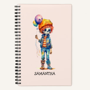 Adorable Kid Zombie - Cute Halloween (2) Notebook