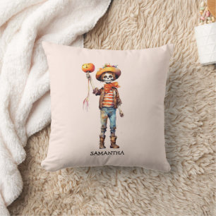 Adorable Kid Zombie - Cute Halloween (3) Cushion