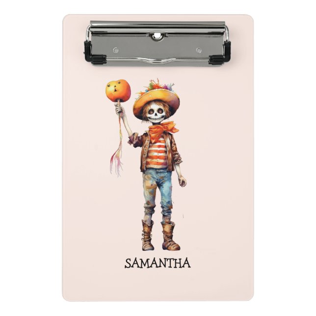 Adorable Kid Zombie - Cute Halloween (3) Mini Clipboard (Front)