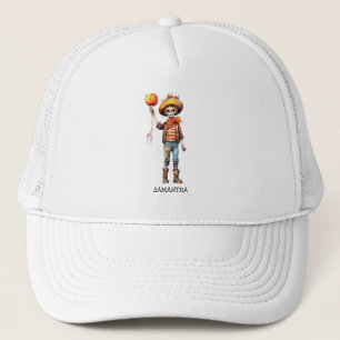 Adorable Kid Zombie - Cute Halloween (3) Trucker Hat