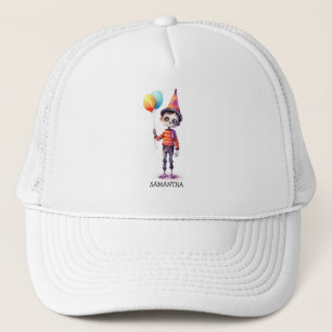 Adorable Kid Zombie - Cute Halloween (4) Trucker Hat