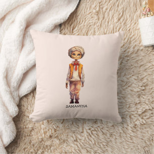 Adorable Kid Zombie - Cute Halloween Cushion