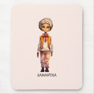Adorable Kid Zombie - Cute Halloween Mouse Mat