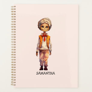 Adorable Kid Zombie - Cute Halloween Planner