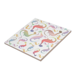 Adorable Kids Dinosaur Tile