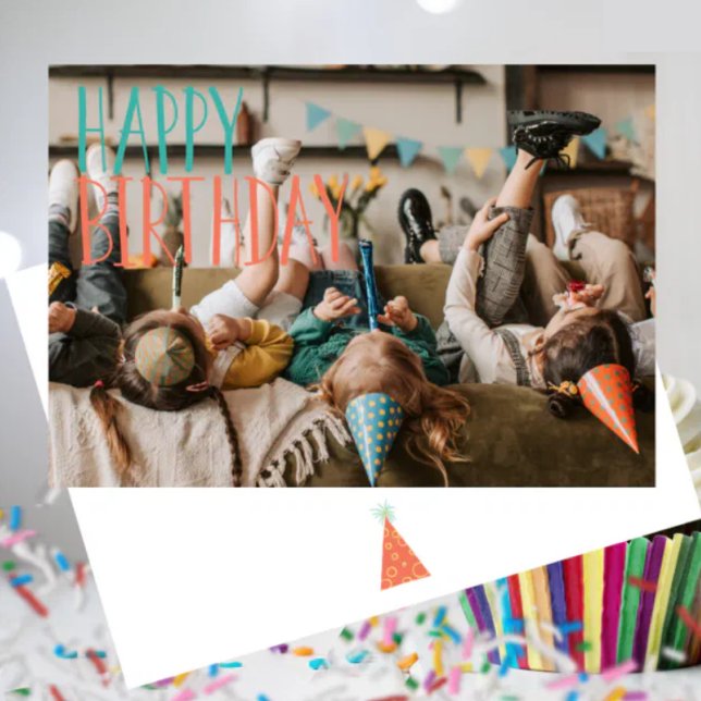 Adorable Kids Folded Birthday Card (Creator Uploaded)