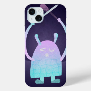 Adorable Kids Monster Character iPhone 15 Mini Case