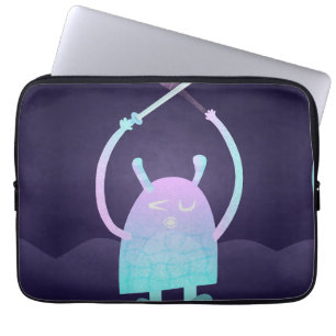 Adorable Kids Monster Character Laptop Sleeve