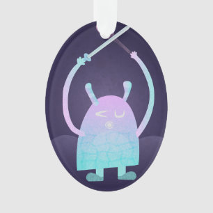 Adorable Kids Monster Character Ornament