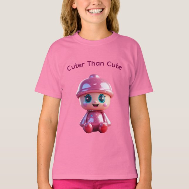 Adorable Kids Outfit | Soft Cotton Tee | (Front)