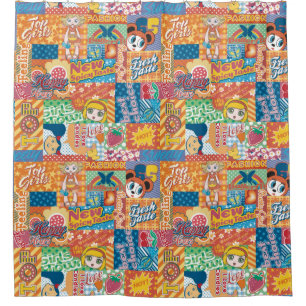 Adorable Kids Pattern Shower Curtain