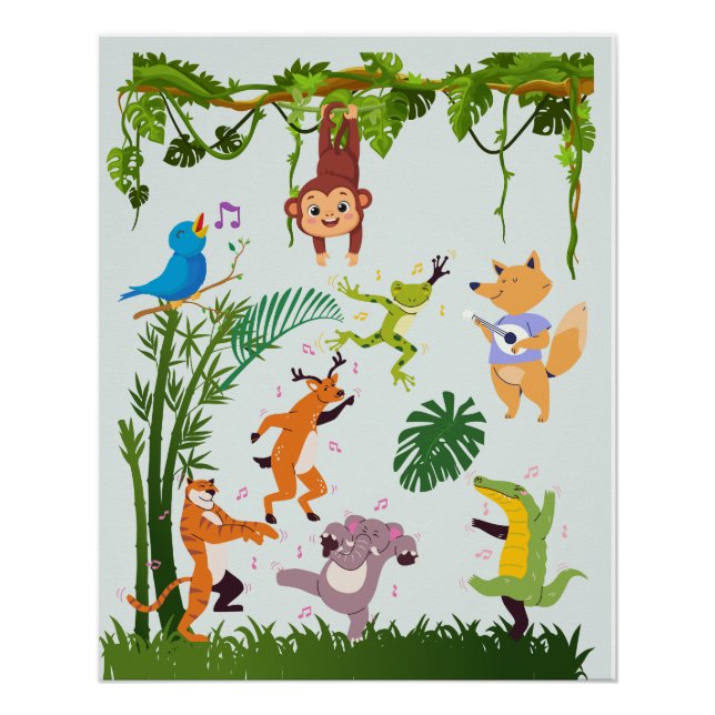 Adorable Kids Room Design Poster (Front)