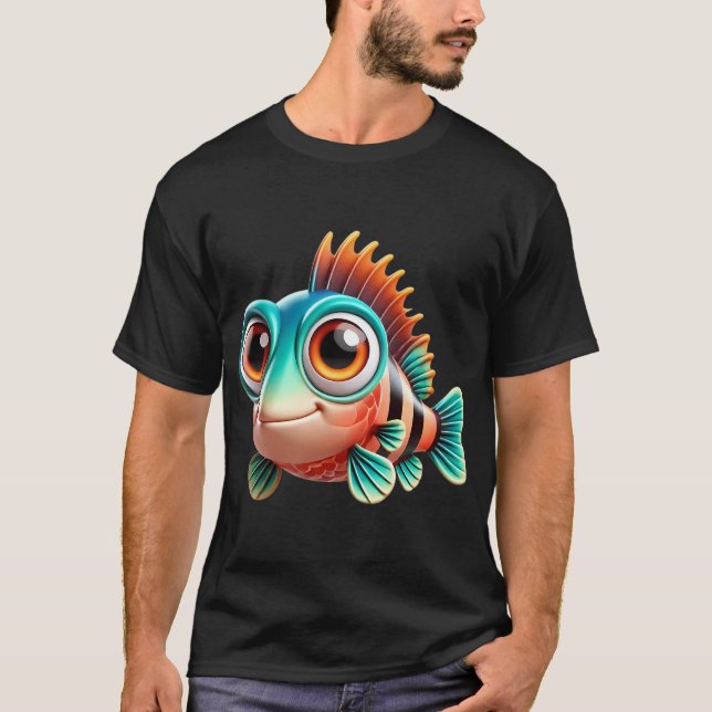 Adorable Kingklip Fish T-Shirt (Front)