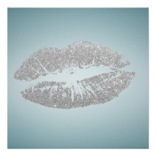 Adorable Kiss,Lips ,Makeup artist Poster