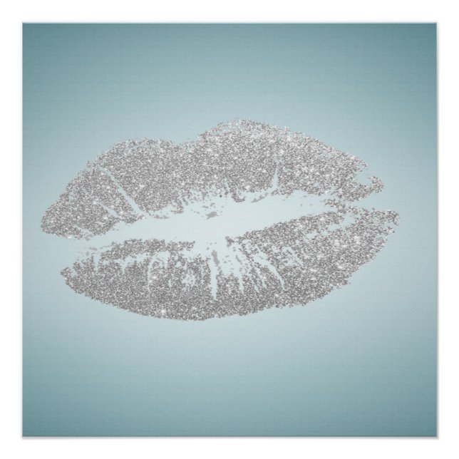 Adorable Kiss,Lips ,Makeup artist Poster (Front)