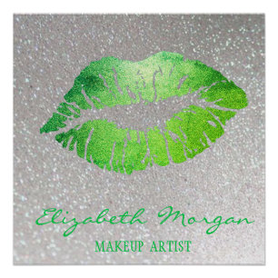 Adorable Kiss,Lips ,Makeup artist Poster