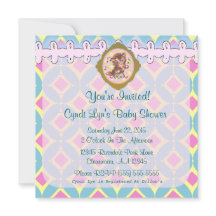 Adorable Kitten Baby Shower Event Announcement -