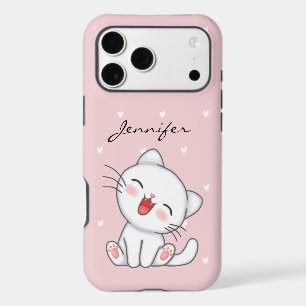 Adorable Kitten Fun Cat iPhone / iPad case