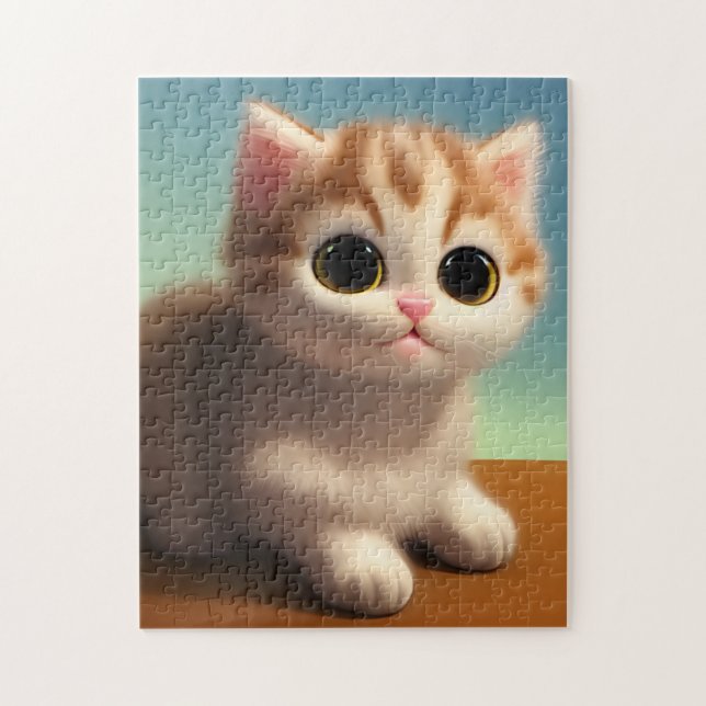 Adorable Kitten Jigsaw Puzzle (Vertical)