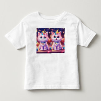 Adorable Kitten Party Toddler T-Shirt