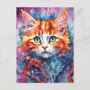 Adorable Kitten Postcard
