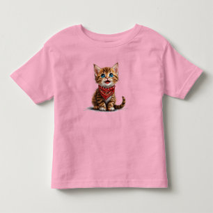 Adorable kitten toddler T-Shirt